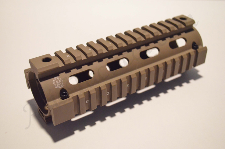 Aluminum carbine length rails / quad rails Acid Tactical®