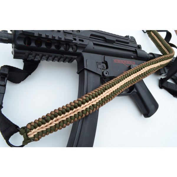 550 Paracord Rifle Sling Camo/Green Acid Tactical®