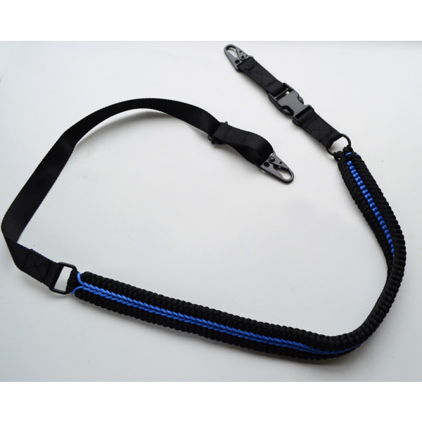 BLACK THIN BLUE LINE PARACORD BOW SLING – Fibrus Outdoors