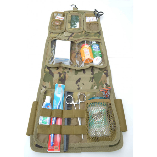 Military MOLLE Equipped Wash Kit / Toiletry Bag Acid Tactical®