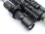 LED Gun Flashlight 1000 Lumens Rifle or Shotgun Picatinny mount USB Rechargeable