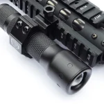 LED Gun Flashlight 1000 Lumens Rifle or Shotgun Picatinny mount USB Rechargeable