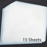 12? Blank Mylar for stencils cricut laser cutting 7.5Mil 15PK