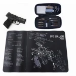 Sig Sauer P220 Gun Cleaning Mat with Universal Cleaning Kit Diagram Schematic