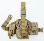 ARID HEX CAMO - Tactical Drop Leg Thigh Gun Pistol Holster - Image 2
