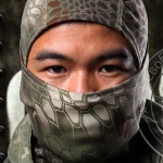 MANDRAKE - Camouflage Balaclava Full Face Ski Mask