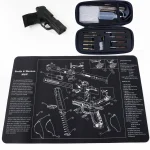 Smith & Wesson M&P Gun Cleaning Mat Diagram Schematic and Universal Cleaning Kit