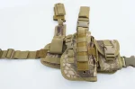 ARID HEX CAMO - Tactical Drop Leg Thigh Gun Pistol Holster - Image 11
