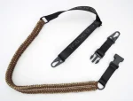 TIMBER CAMO - Combo 1 or 2 Point Tactical Paracord Rifle & Shotgun Sling - Image 3