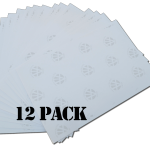 BLANK ADHESIVE sheets Paint Mask stencils (12 Pack)