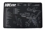 HK Heckler USP Gun Cleaning Mat Diagram Schematic and Universal Cleaning Kit - Image 3