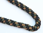 GREEN TAN BLACK - Paracord Motorcycle Whip Get Back whip 1" Ball & Skulls 36" - Image 3
