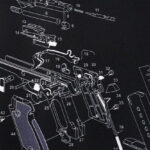 Gun Cleaning Mat for Sig Sauer P220 Breakdown Schematics Parts Diagram