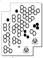 HEXACAM ? Camouflage Stencils Spray Paint Through ? MYLAR 2 PACK