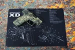Springfield XD Gun Cleaning Mat with Universal Cleaning Kit Diagram Schematic - Image 4
