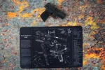 Smith & Wesson M&P Gun Cleaning Mat Diagram Schematic and Universal Cleaning Kit - Image 5