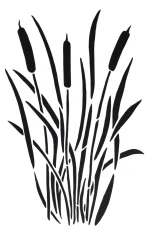 CATTAIL CAMO SET - Spray Paint Camouflage Stencils Camo Jon Duck Boat - Image 5