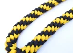 YELLOW BLACK - Paracord Motorcycle Whip Get Back whip 1" Ball & Skulls 36" - Image 6
