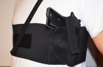 CHEST BAND HOLSTER - Athletic concealed carry holster