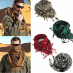 Tactical Military Authentic Pakistani Keffiyeh Shemagh – 42x42" Camouflage Mesh Scarf - Image 4
