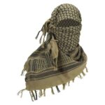 Tactical Military Authentic Pakistani Keffiyeh Shemagh – 42x42" Camouflage Mesh Scarf - Image 2