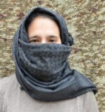 Tactical Military Authentic Pakistani Keffiyeh Shemagh – 42x42" Camouflage Mesh Scarf - Image 8