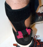 Concealed Carry Ankle Gun Holster Small Black Glock Sig XD Kimber BLACK - Image 8