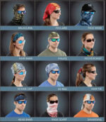 5 PACK Gaiter Mask Face Shield Mask Sleeve Balaclava Face Ski - Image 9