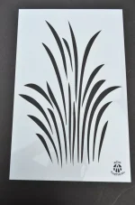 GRASSES  - Camouflage Stencils Spray Paint Through - MYLAR 2 PACK - Image 6