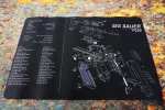 Sig Sauer P220 Gun Cleaning Mat with Universal Cleaning Kit Diagram Schematic - Image 8