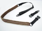 TIMBER CAMO - Combo 1 or 2 Point Tactical Paracord Rifle & Shotgun Sling - Image 4