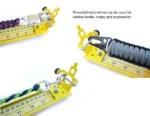 31" Adjustable Paracord Jig - Lightweight Aluminum - for Bracelets, Keychains, Belts, Slings, Straps & More - Accommodates Any Clasp or Hook - Image 2