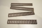 Picatinny Rail Ladder Covers Quad Rail covers 4 PACK (DARK EARTH) - Image 5