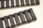 BLACK - Picatinny Rail Ladder Covers Quad Rail covers 4 PACK - Image 4