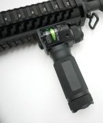 Flashlight Foregrip Aluminum with GREEN Laser - Image 3