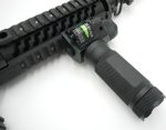 Flashlight Foregrip Aluminum with GREEN Laser - Image 9