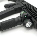 Flashlight Foregrip Aluminum with GREEN Laser