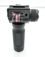 Flashlight Foregrip Aluminum with RED Laser - Image 3