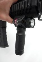 Flashlight Foregrip Aluminum with RED Laser - Image 8