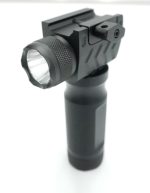 Flashlight Foregrip Aluminum with Strobe - Image 3