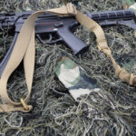 TAN - Heavy Duty Combo Bungee Rifle / Shotgun Sling 1 or 2 point convertible