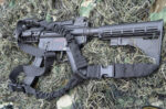 BLACK - Heavy Duty Single Point Bungee Rifle Shotgun Sling QD with dust covers - Image 6
