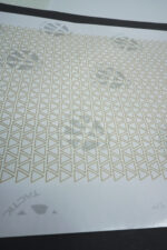 MICRO TRI & DIAMOND - Camouflage Spray Paint Gun Stick-on Stencils - ADHESIVE 2 PACK - Image 7