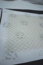 MICRO TRI & DIAMOND - Camouflage Spray Paint Gun Stick-on Stencils - ADHESIVE 2 PACK - Image 2