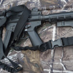 BLACK - Heavy Duty Combo Bungee Rifle / Shotgun Sling 1 or 2 point convertible