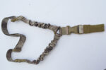 A-TACS CAMO - Heavy Duty Single Point Bungee Rifle Shotgun Sling QD with dust covers - Image 2