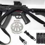 BLACK - Combo 1 or 2 Point Tactical Paracord Rifle & Shotgun Sling