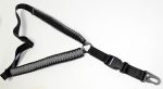 GRAY / BLACK - Single Point Tactical Paracord Rifle Gun Sling - Image 4