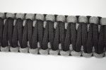 GRAY / BLACK - Single Point Tactical Paracord Rifle Gun Sling - Image 6