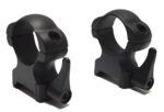 STEEL SCOPE MOUNTS - 2 Piece 25mm Rings QD
